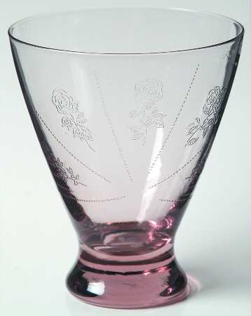 Ring O' Roses Footed Tumbler