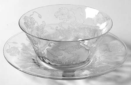 Rogene Clear Finger Bowl & Underplate