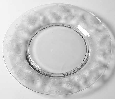 Rogene Clear Luncheon Plate