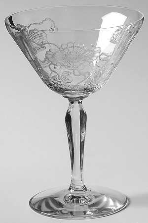Rogene Clear Champagne/Tall Sherbet