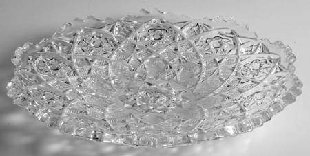 Rosby Clear 10" Sandwich Plate