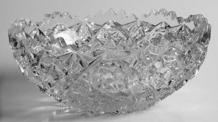Rosby Clear 7" Round Bowl