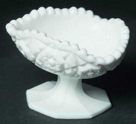Winburn Milkglass Open Jam/Jelly
