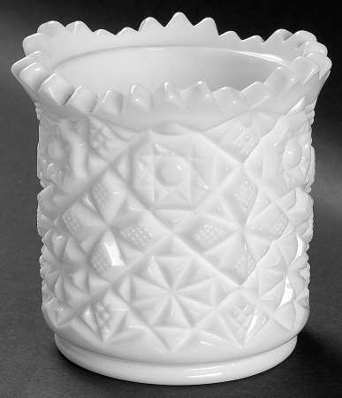 Winburn Milkglass Open Sugar