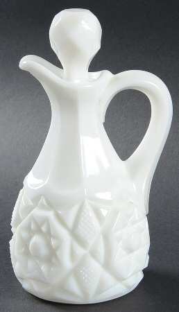 Winburn Milkglass Cruet & Stopper