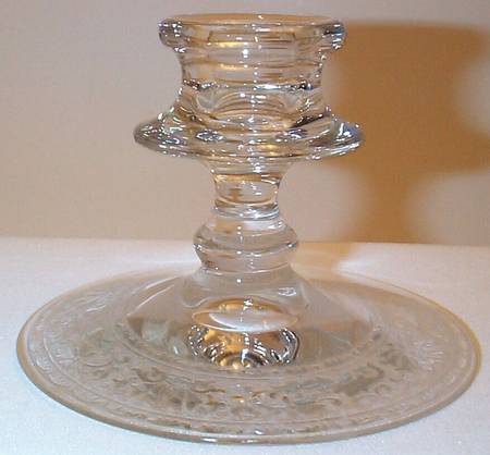Royal Clear Single Light Candlestick