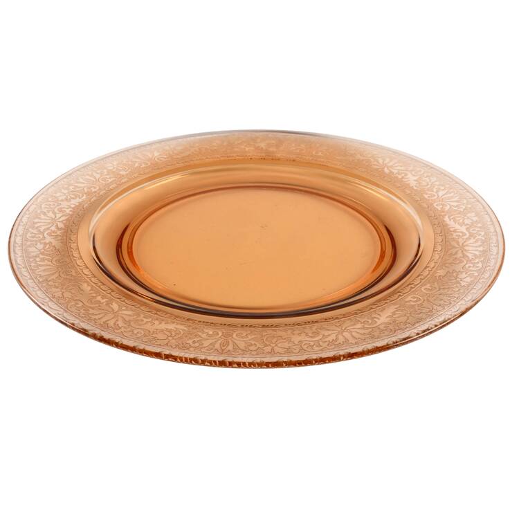 Royal Amber Dinner Plate