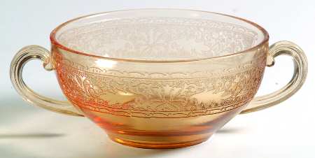 Royal Amber Bouillon Cup