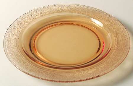 Royal Amber Bread & Butter Plate