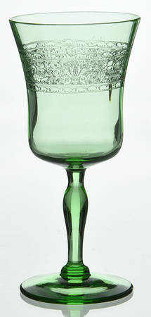 Royal Green Wine Glass