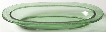Royal Green Pickle Dish