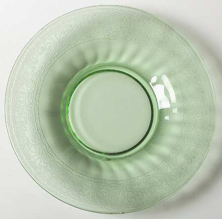 Royal Green Bread & Butter Plate