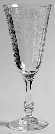 Satin Ribbon Fluted Champagne
