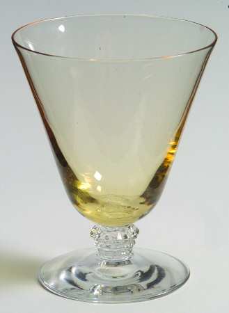 Sceptre Amber (Topaz) Oyster or Fruit Cocktail