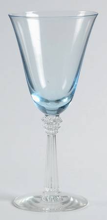Sceptre Blue Wine Glass