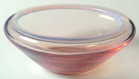 Seascape Pink (Coral Sand) Cupped Bowl
