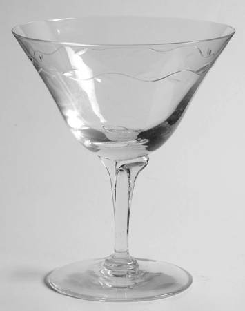 Serenity (6072, Cut 868) Champagne/Tall Sherbet