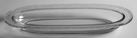 Seville Clear 11" Oval Celery
