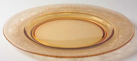 Seville Amber Large Dinner Plate