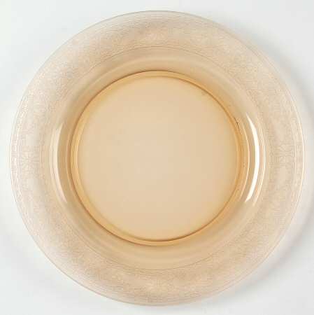 Seville Amber Dinner Plate