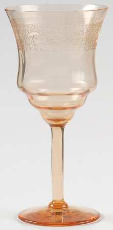 Seville Amber Wine Glass
