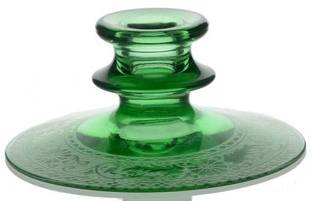 Seville Green Single Light Candlestick