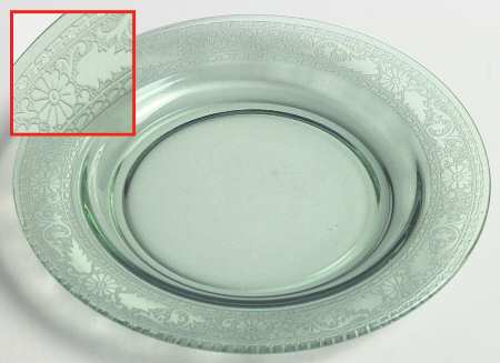 Seville Green Bread & Butter Plate