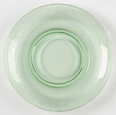 Seville Green Saucer Only