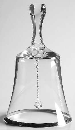 Sheffield Bell Made From Claret Glass
