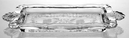 Shirley Rectangular Handled Tray (Baroque Shape)