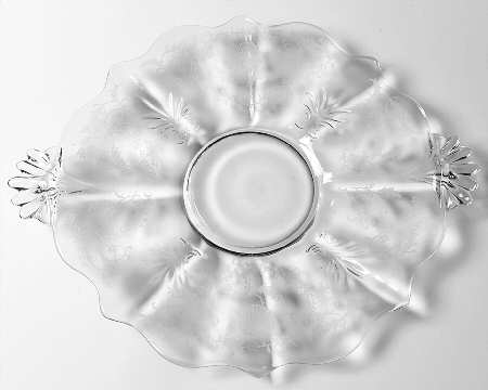 Shirley Handled Cake Plate (Baroque Shape)