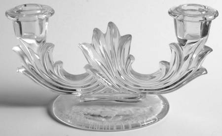 Shirley Double Candlestick (Baroque Shape)