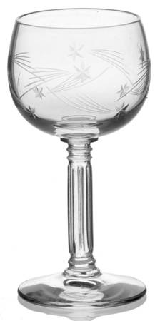 Shooting Stars Cordial Glass