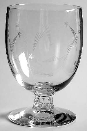 Shooting Stars Footed Tumbler