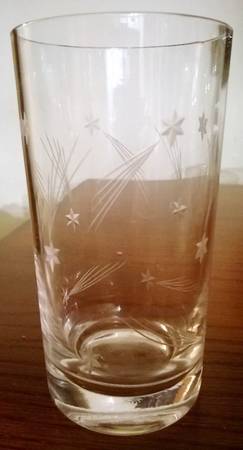 Shooting Stars Flat Tumbler