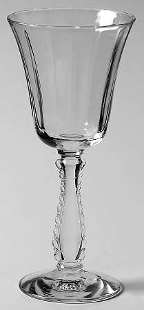 Silver Flutes Cordial Glass