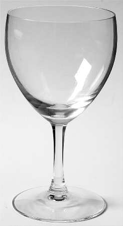 Silhouette Clear Claret Wine