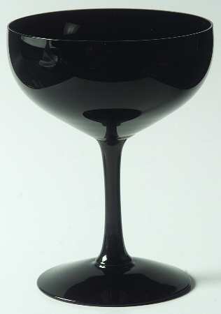 Silhouette Black Champagne/Tall Sherbet