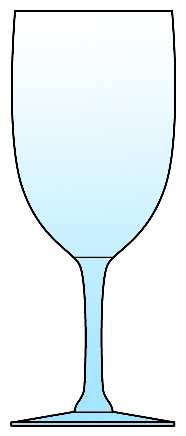 Silhouette Light Blue by Fostoria