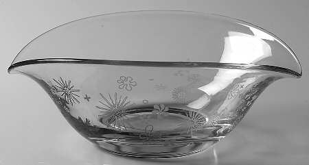 Skyflower Oval Bowl