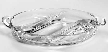Sonata (#2364) 12" Oval 3 Part Relish
