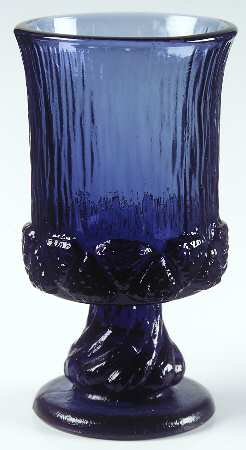 Sorrento Blue Wine Glass