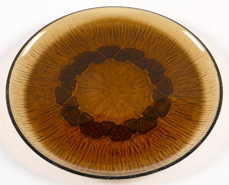 Sorrento Brown Luncheon Plate