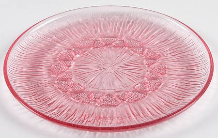 Sorrento Pink Luncheon Plate