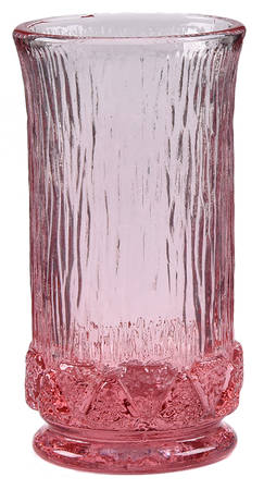 Sorrento Pink Highball Glass