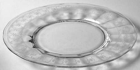 Spartan Clear Luncheon Plate