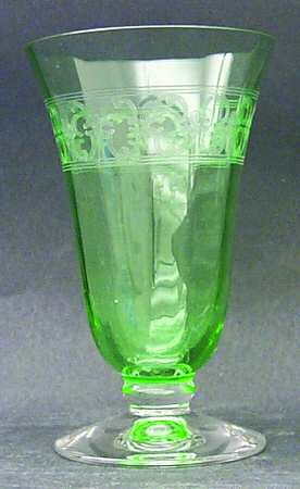 Spartan Green 5 Oz Footed Tumbler