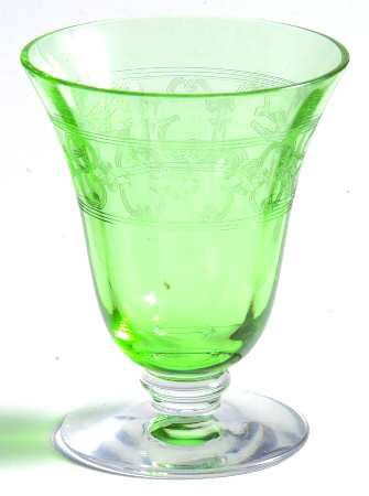 Spartan Green 2 1/2 Oz Footed Tumbler