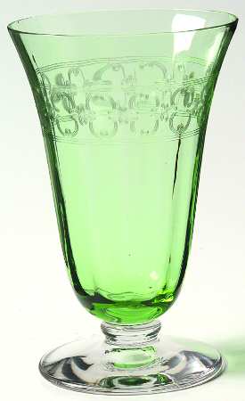 Spartan Green 9 Oz Footed Tumbler