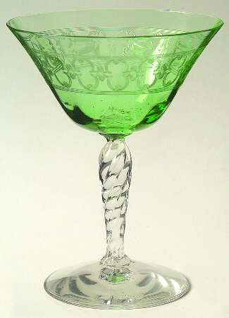 Spartan Green Champagne/Tall Sherbet